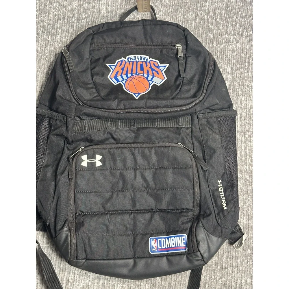 Under Armour New York Knicks NBA Undeniable Backpack Storm Black Combine